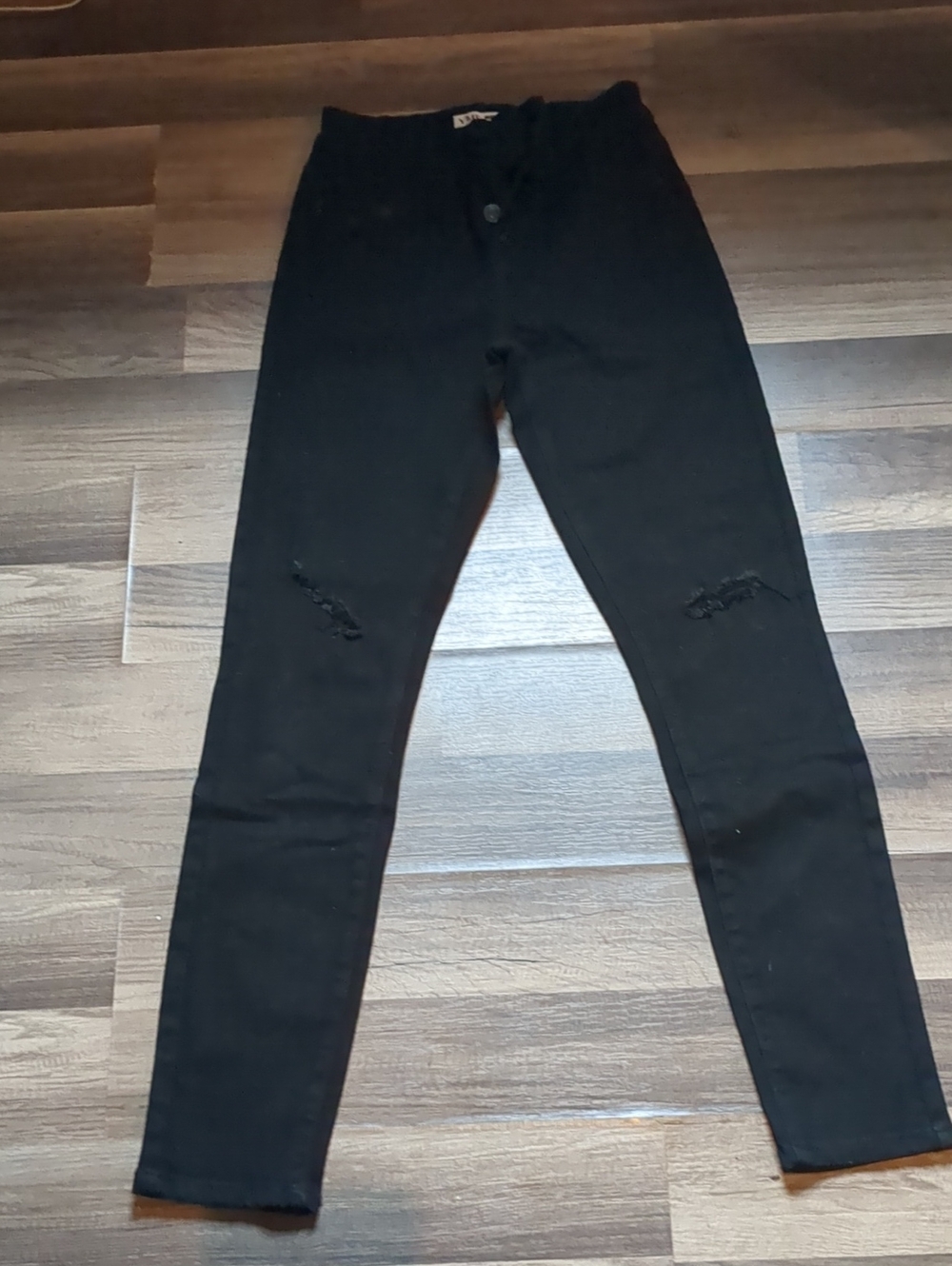 YMI Women’s High Rise Black Ripped Skinny Jeans